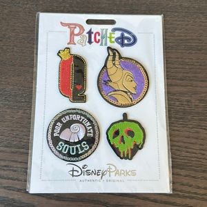 Disney Parks Patched 4-Pk patches